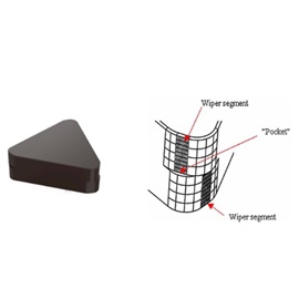 Pcbn Solid Inserts For Finish Hardturning - Crossbill Wiper From Seco-Uniqueand Patented Design