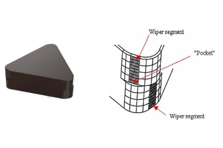 Pcbn Solid Inserts For Finish Hardturning - Crossbill Wiper From Seco-Uniqueand Patented Design